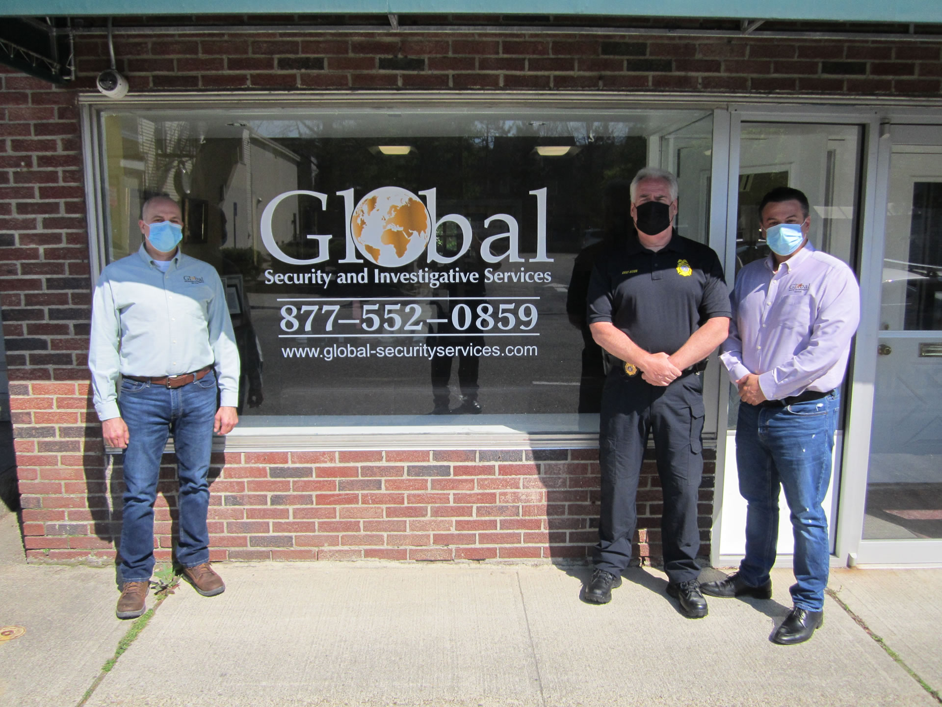 Global Security and Investigative Services Security Director: Robert Scaglione, Cornwall-on-Hudson PD: Chief Steve Dixon, Global Security and Investigative Services Owner: Dean Golemis.